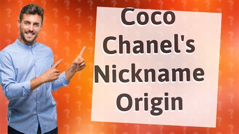 why was chanel nicknamed coco